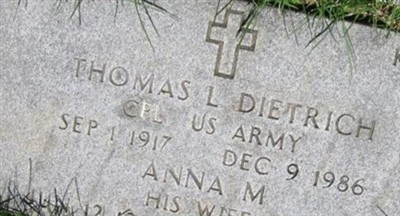 Thomas L Dietrich on Sysoon