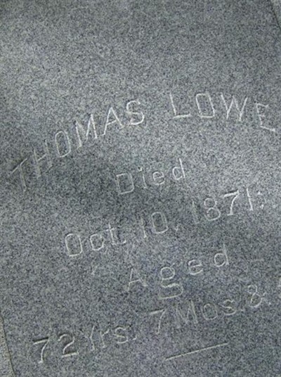 Thomas Lowe, Jr on Sysoon