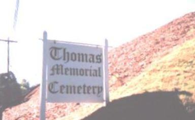 Thomas Memorial Cemetery on Sysoon