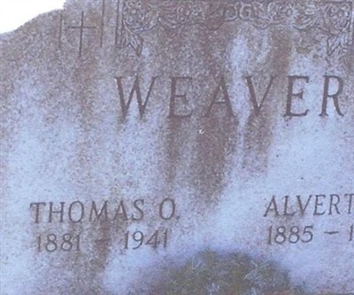 Thomas O Weaver on Sysoon