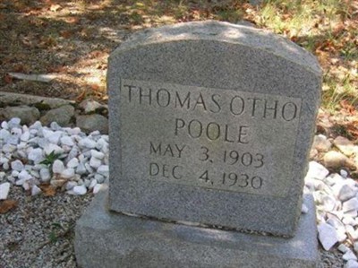 Thomas Otho Poole on Sysoon