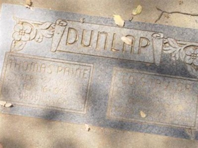 Thomas Paine Dunlap on Sysoon