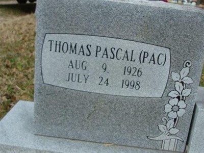 Thomas Pascal (Pac) Buford on Sysoon