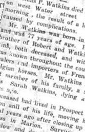 Thomas Price Watkins on Sysoon