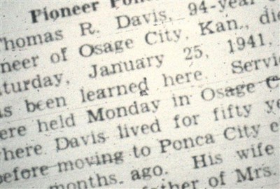Thomas R. Davis on Sysoon