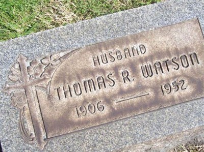 Thomas R Watson on Sysoon