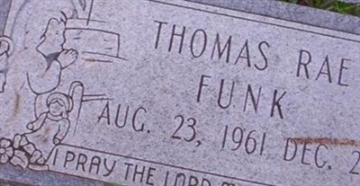 Thomas Rae Funk on Sysoon