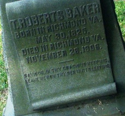 Thomas Roberts Baker on Sysoon