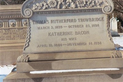 Thomas Rutherford Trowbridge on Sysoon