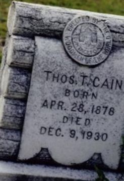 Thomas T Cain on Sysoon