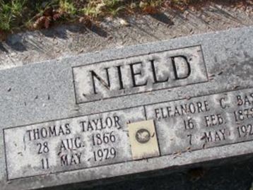 Thomas Taylor Nield on Sysoon