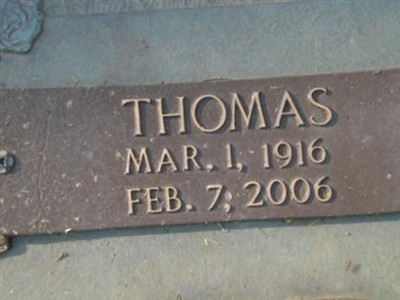 Thomas (Tom) Edenfield on Sysoon