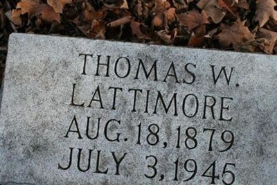 Thomas W Lattimore on Sysoon