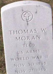 Thomas W Moran on Sysoon