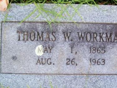 Thomas W. Workman on Sysoon