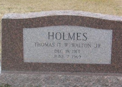 Thomas Walton Holmes, Jr on Sysoon