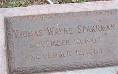 Thomas Wayne Sparkman on Sysoon