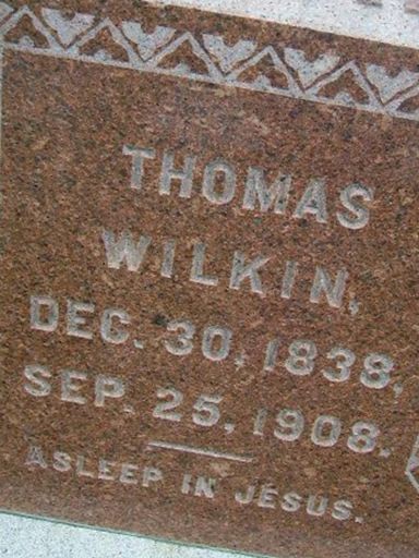 Thomas Wilkin on Sysoon