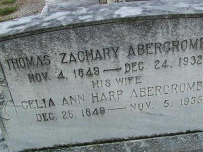 Thomas Zachery Abercrombie on Sysoon