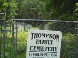 Thompson Family Cemetery on Sysoon