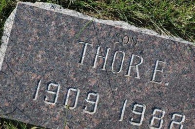 Thor E. Bogren on Sysoon