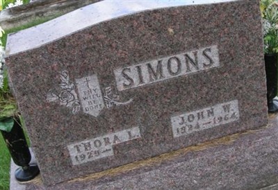 Thora L Simons on Sysoon