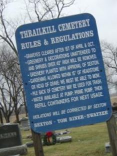 Thrailkill Cemetery on Sysoon