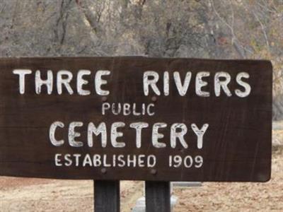 Three Rivers Cemetery on Sysoon