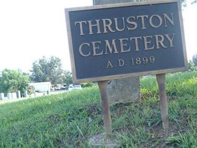 Thruston Cemetery on Sysoon