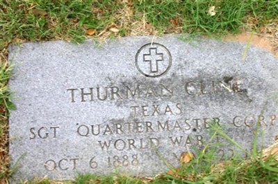 Thurman Cline on Sysoon