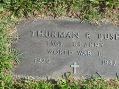 Thurman R Bush on Sysoon