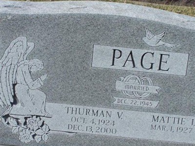 Thurman V. Page on Sysoon