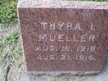 Thyra I. Mueller on Sysoon