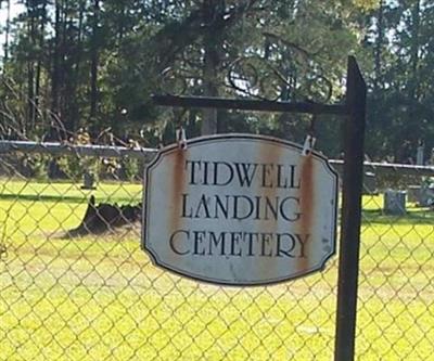 Tidwell Landing Cemetery on Sysoon