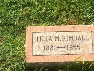 Tilla M Kimball on Sysoon