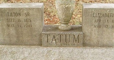 Tilton Tatum, Sr on Sysoon