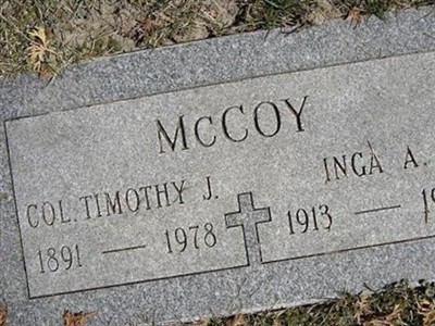 Tim McCoy on Sysoon