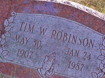 Tim W. Robinson on Sysoon