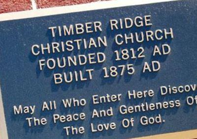 Timber Ridge Christian Church Cemetery on Sysoon