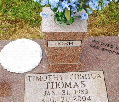 Timothy Joshua "Josh" Thomas on Sysoon