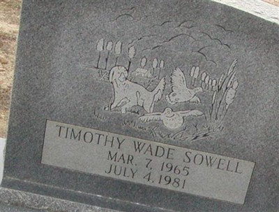 Timothy Wade Sowell on Sysoon
