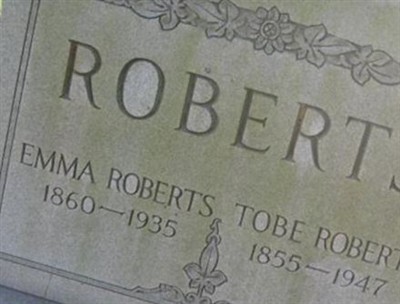 Tobe "Tob" Roberts on Sysoon