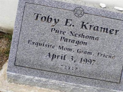 Toby E. Kramer on Sysoon