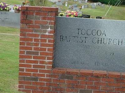 Toccoa Baptist Church Cemetery on Sysoon