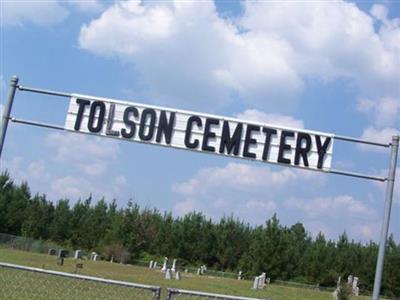 Tolson Cemetery on Sysoon