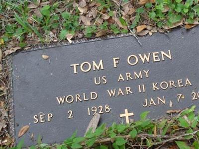 Tom F. Owen on Sysoon