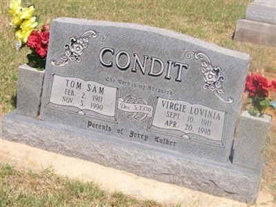 Tom Sam Condit on Sysoon