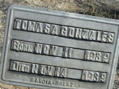 Tomasa Gonzales on Sysoon