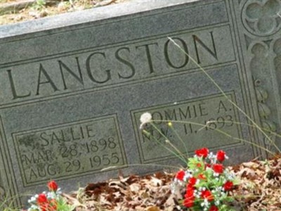 Tommie A Langston on Sysoon