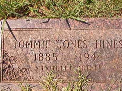 Tommie Jones Hines on Sysoon